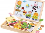 Bino Farma tableau magnétique avec puzzles - 102 pièces