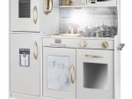 Grande cuisine en bois XL avec lumière et sons pour enfants