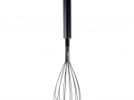 Fouet de cuisine en acier inoxydable, noir, 29 cm
