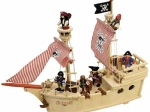 Bateau pirate en bois Tidlo