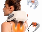 Collier de massage Shiatsu pour le cou, la nuque et le dos avec chauffage - 1 pièce