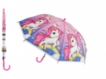 Parapluie enfant à motif licorne, automatique, 64 cm