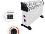 Radiateur convecteur électrique 2000 W avec thermostat