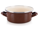 Casserole émaillée Brown 20,5 cm, 2,2 l