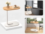 Table d’appoint en C pour salon et chambre