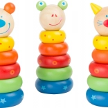 Small Foot tour à empiler animaux 1 pc grenouille