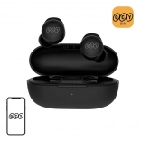 écouteurs sans fil QCY T17 true wireless (noir)