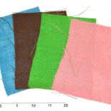 Décorations en tissu A4 – lot de 10 pcs