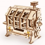 Ugears puzzle mécanique 3D en bois – compteur à cliquer STEM