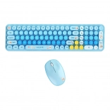 Ensemble sans fil clavier et souris MOFII Baby Bear (bleu)