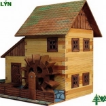 Maquette en bois à coller Walachia – moulin à eau 1:32