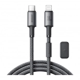 Joyroom câble USB‑C vers Lightning 30 W, 1,2 m, gris