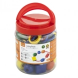 Perles en bois à enfiler – extra grandes