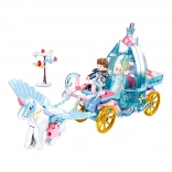 Sluban fées d’hiver – carrosse avec licorne magique