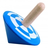 Toupie en bois DETOA – bleue