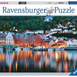 Puzzle Ravensburger Bergen Norvège 1000 pièces