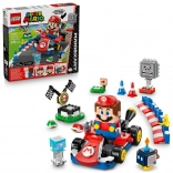 LEGO® Super Mario™ 72043 Mario Kart™ – LEGO® Mario™ interactif et Kart Standard