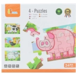 Puzzle en bois - ferme