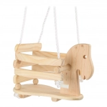 Balançoire pour enfant en bois cheval small foot