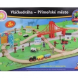 Maxim chemin de fer ville portuaire