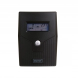 DIGITUS UPS line-interactive avec écran LCD, 600 VA (360 W), AVR, 2x Schuko