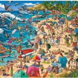 Puzzle Côte de Mer 1000 pièces