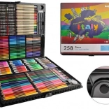 Ensemble de peinture et de dessin dans une mallette 288 pièces