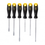 Set de tournevis de précision à pointes magnétiques DELI TOOLS, 6 pièces