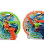 disque volant à ficelle – plastique coloré