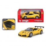 Modèle métallique Bburago 1:24 Ferrari 488 Challenge jaune