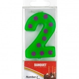 Bougie d’anniversaire numéro 2