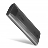 Boîtier externe en aluminium sans vis USB-C 3.2 Gen 2 pour SSD M.2 NVMe et SATA