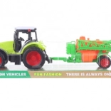 Tracteur en plastique avec pulvérisateur pour enfants