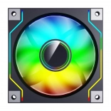 Ventilateur d’ordinateur Darkflash avec éclairage ARGB