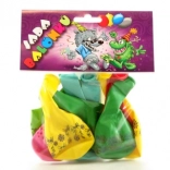 Ballons gonflables imprimés – assortiment de couleurs, 9 pcs