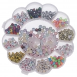 Set de perles marguerite 90 g avec ficelle