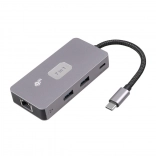 Adaptateur HUB USB‑C 7 en 1 HDMI USB SD/TF RJ45