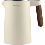 Bouilloire électrique Concept Norwood 1,5 l, vanille