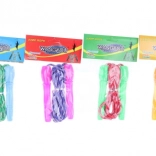 Corde à sauter en plastique colorée 2,4 m