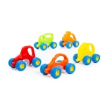 Voitures en plastique GripTruck pour enfants – Orange