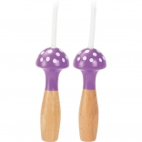 Corde à sauter violette à pois VILAC
