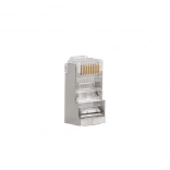 Connecteur RJ45 blindé 8P8C cat. 5E pour câbles LAN (100 pcs)