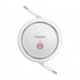 Baseus Free2Pull USB‑C vers USB‑C 100W Bayern Edition câble rétractable