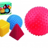 Ensemble sensoriel de formes géométriques LITTLE HERO, 4 pièces