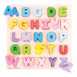 Grande alphabet en bois pour enfants Bigjigs