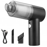 Aspirateur à main sans fil avec éclairage LED pour voiture