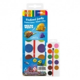 Peintures à l'eau Ocean World avec pinceau