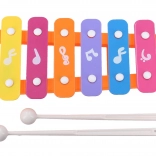 Xylophone pour enfants avec banc à marteler 26 cm