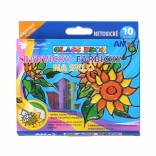 Peintures pour verre 10 pcs/10,5 ml