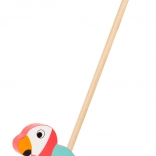 Small foot porteur perroquet Lori – pousseur en bois pour les premiers pas